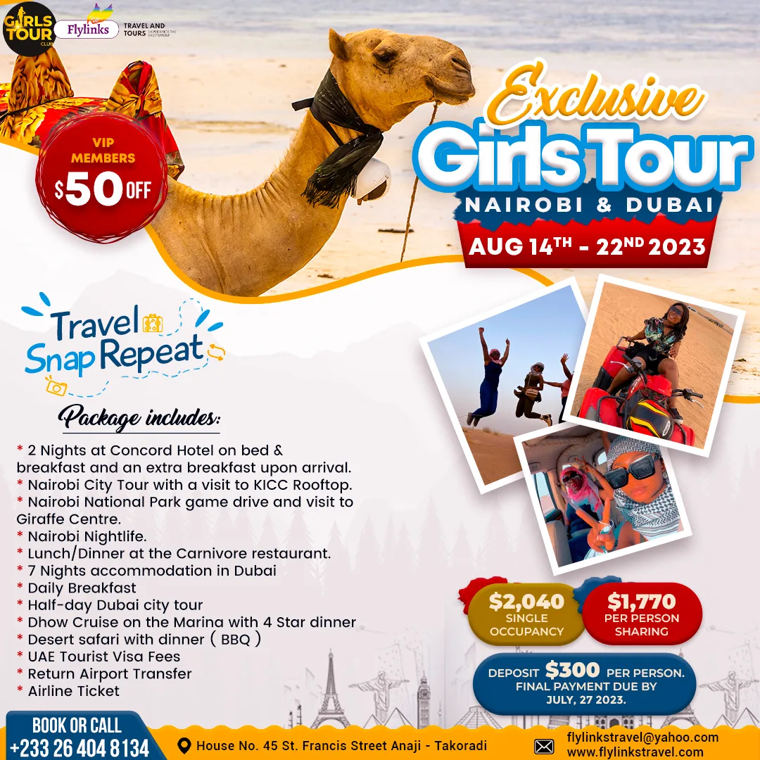 DUBAI GIRLS TOUR - INSTAGRAM
