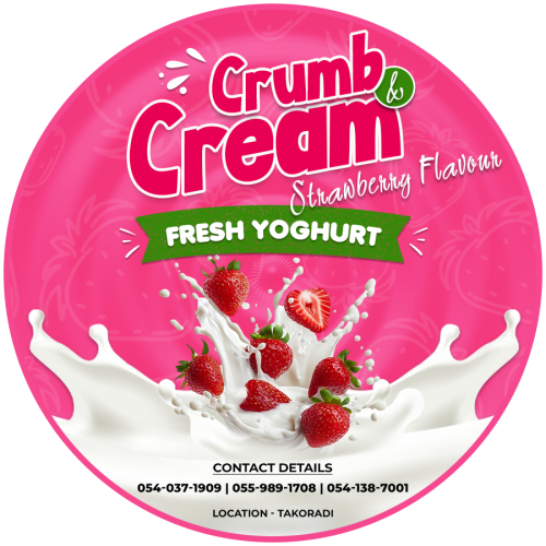 Crumb  Cream Fresh Yoghurt - Strawberry
