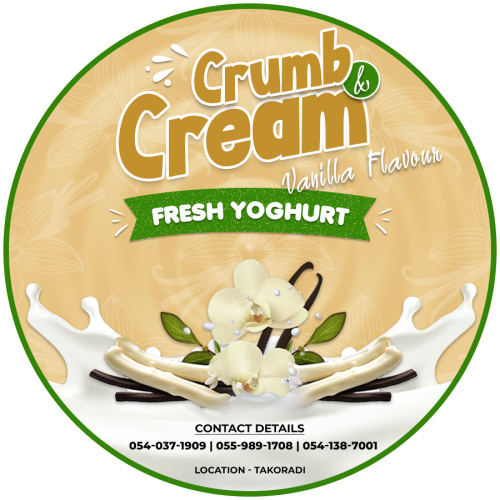 Crumb  Cream Fresh Yoghurt - Vanilla