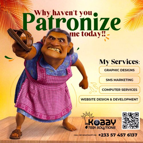 Patronize me